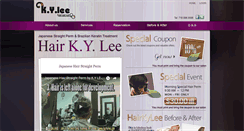 Desktop Screenshot of hairkylee.com